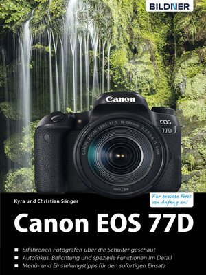 cover image of Canon EOS 77D